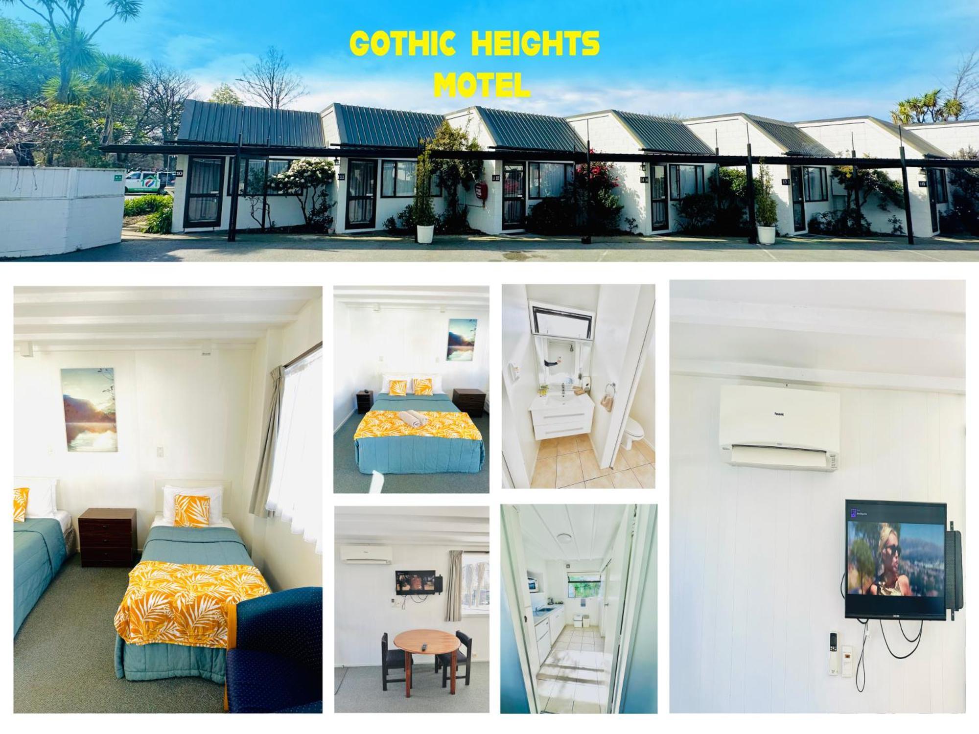 Gothic Heights Motel Крайстчърч Екстериор снимка